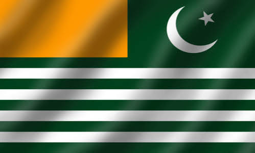 Flag of Azad Jammu and Kashmir