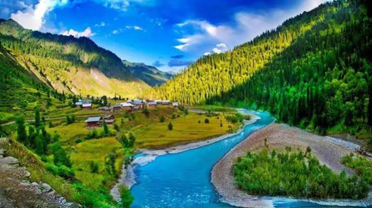 Natural landscape of Azad Jammu and Kashmir