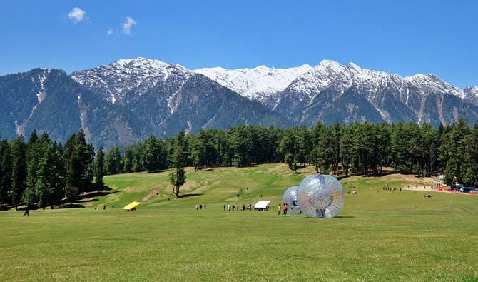 Kashmir mountain landscape